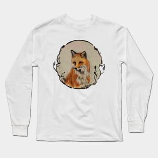 Red Fox Long Sleeve T-Shirt